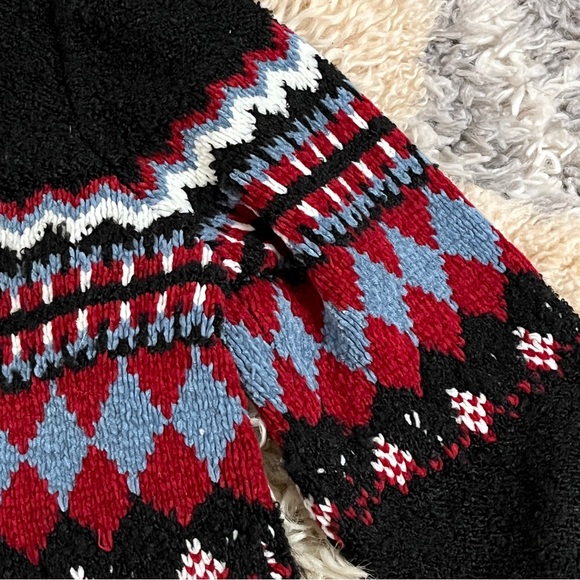 Vintage Van Heusen Zip Up Ski Sweater - Picture 2 of 6